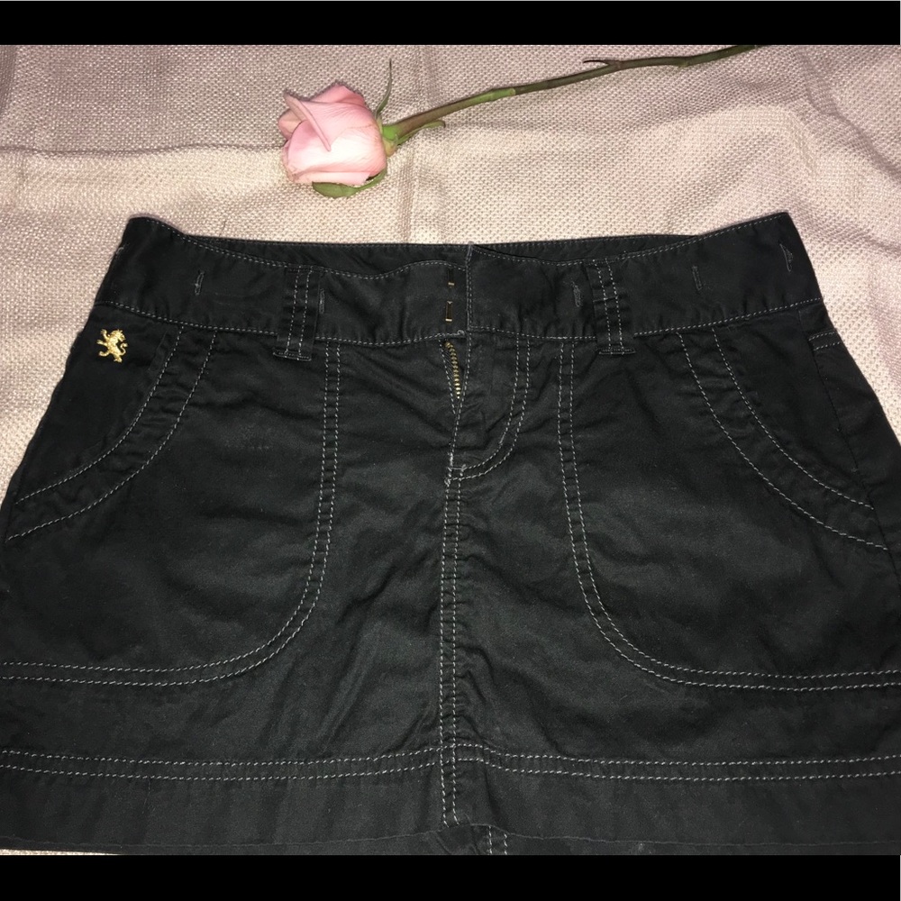 EXPRESS BLACK MINI SKIRT